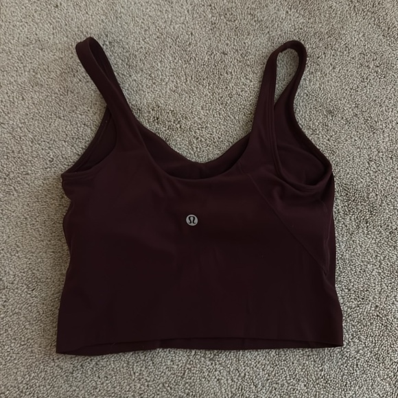 BURGUNDY/ MAROON ALIGN TANK TOP!! - Picture 2 of 2